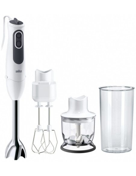 Batidora Brazo Braun MQ3125B  750w  Accs  11v 