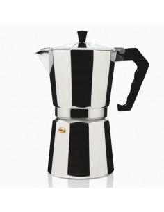 Cafetera italiana Haeger CP12A009A  12 tazas  alum