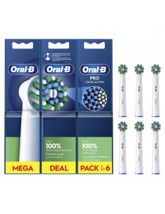 Rec  Dental Oral B Braun EB50BRX  6ct CrossActionB