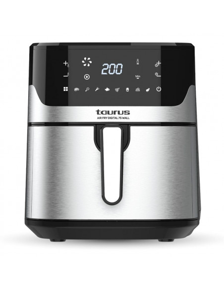 Freidora AirFry Taurus 973993  6 5L  digital  inox