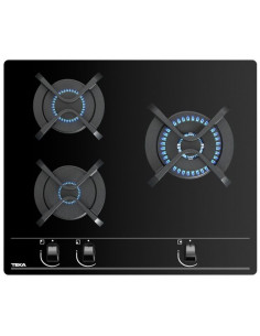 Encimera Teka GBC63010KBN  3 fuegos  gas natural 