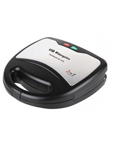 Sandwichera Orbegozo SW7250  2 unds   inox  placal