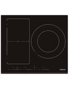 Induccion Edesa EIM6331HTBQB  3 zonas  60cm  bisel