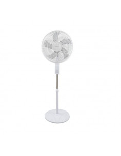 Ventilador pie Haeger SF16W015A  40cm  smooth whit