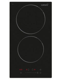 Inducci  n Cata ISB3102BKA  2 zonas  29 8x52cm