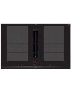 Inducci  n Siemens EX875LX67E  80cm  extractor inte