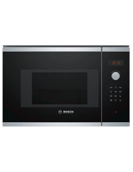 Microondas Bosch BEL523MS0  20L  negro inox  Integ