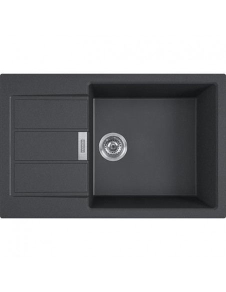 FREGADERO FRANKE SIRIUS S2D 611 78 XL CARBONE