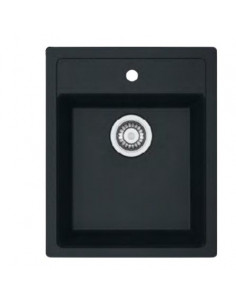 Fregadero Mepamsa CUBO 43 53 NEGRO SINTETICO