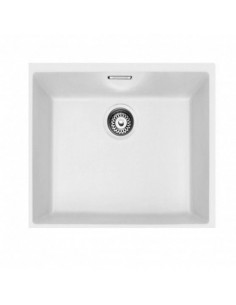 Fregadero Mepamsa SQUARE 50 40 BLANCO SINTETICO