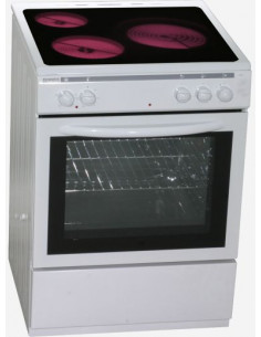 Cocina Rommer CVH63  Vitroceramica 3 Zonas  Horno
