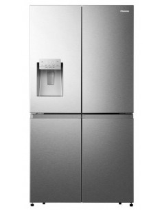 Frigo 4P Hisense RQ760N4SASE  179x92cm  E  Inox