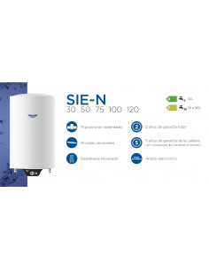 Termo Electrico Aparici SIE075N  75L  Triposiciona