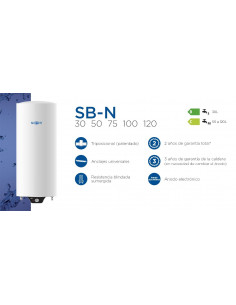 Termo Electrico Nofer SB100N  100L  Triposiciona
